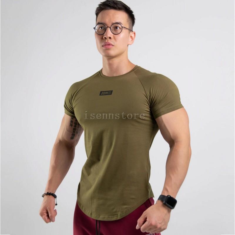 タイトトップス メンズ トレーニングウェア 半袖ｔシャツ フィットネス ランニングウェア ジムウェア スポーツｔシャツ シャツ ストレッチ無地 吸汗 速乾 Mmay 4865 イセンストア 通販 Yahoo ショッピング