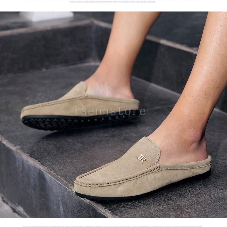 ドライビングシューズ メンズ 紳士靴 スエード ローファー かかとなし ビジネスサンダル 軽い スリッパ サボ サンダル 靴 スリッポン オフィスシューズ3色 Mmay 5195 イセンストア 通販 Yahoo ショッピング