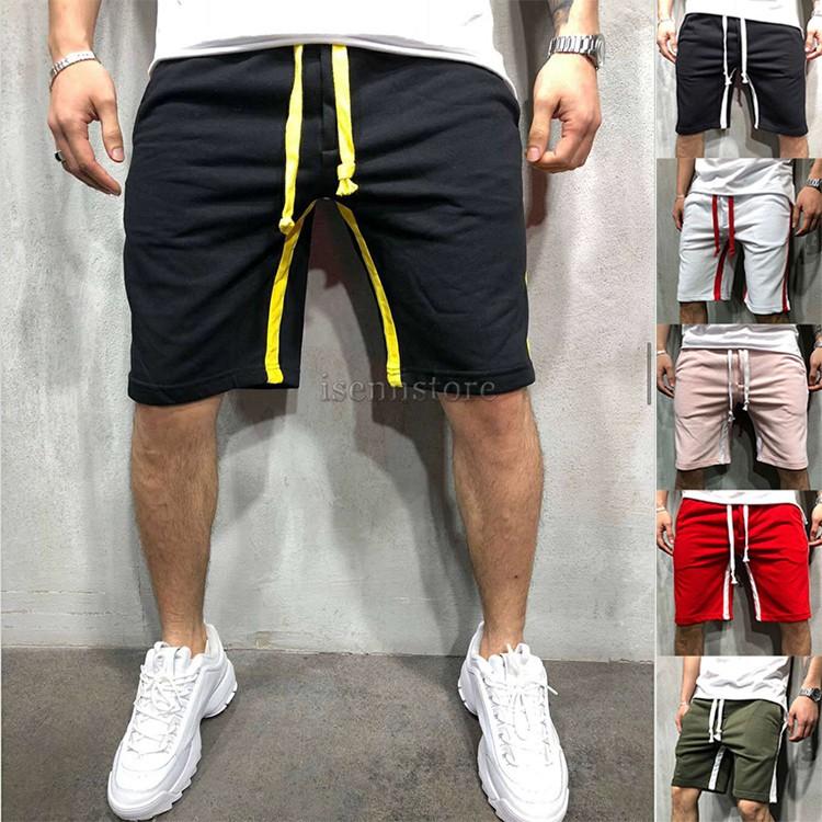 ショートパンツ メンズ ハーフパンツ ショーツ スポーツ スウェットパンツ 5分丈 サイドライン カジュアル フィットネスウェア 部屋着 短パン ランニングパンツ Mmay 5328 イセンストア 通販 Yahoo ショッピング