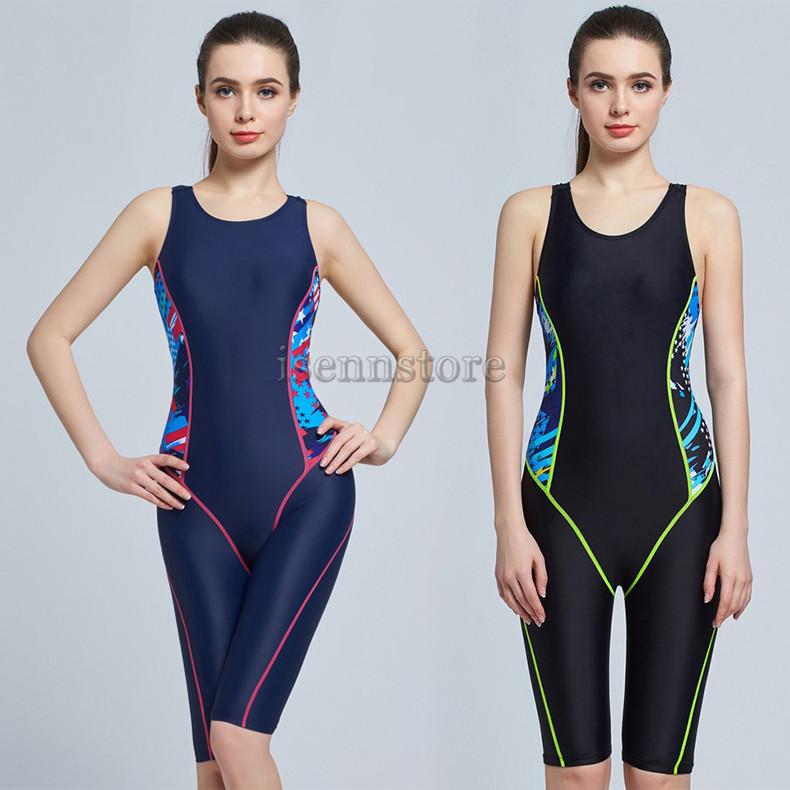 フィットネス 水着 レディース オールインワン ワンピース水着 スイムウェア 水泳 ジム プール スパッツスーツ 練習用 スポーツ 競泳水着 体型カバー 2色 Mmay 5396 イセンストア 通販 Yahoo ショッピング