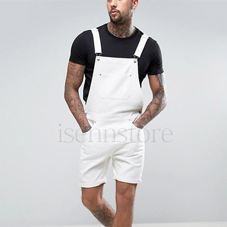 オーバーオール メンズ サロペット オールインワン ホワイト ショートパンツ 短パン つなぎ デニム パンツ 半ズボン サスペンダーパンツ カジュアル アメカジ Mmay 5703 イセンストア 通販 Yahoo ショッピング