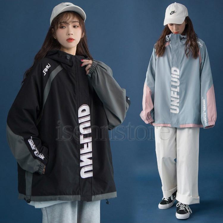 ウィンドブレーカー レディース ブルゾン ジャケット 20代30代ファッション マウンテンパーカー ゆったり 韓国風 ライトアウター 薄手 カジュアル  スタジャン 秋 :mmay-6500:イセンストア - 通販 - Yahoo!ショッピング