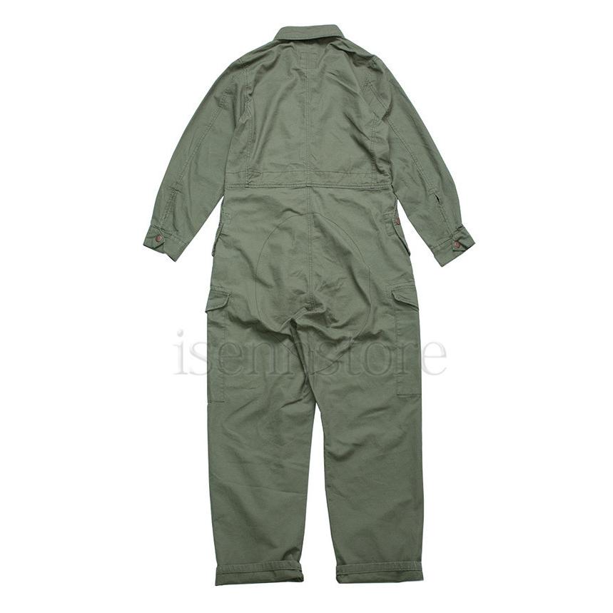 つなぎ メンズ 長袖 オーバーオール ユニフォーム 作業服 サロペット