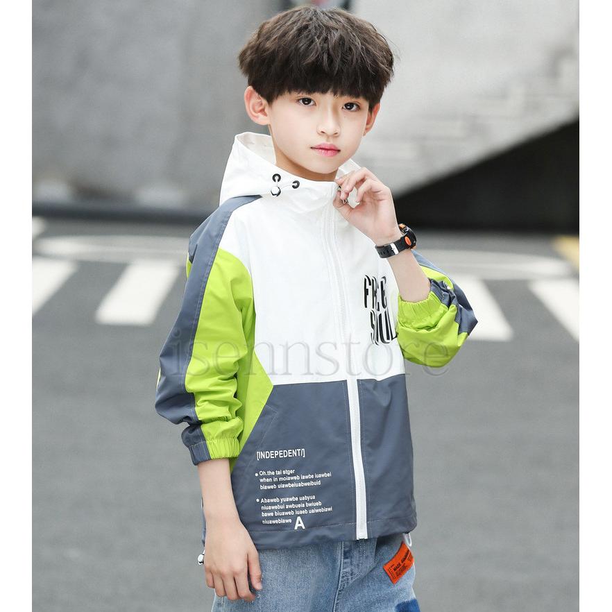 ブレーカー トレンチコート キッズ 男の子 アウター 子供服 ジップアップ パーカー マウンテンパーカー ロングジャケット ブルゾン ジャンパー 防 数量限定