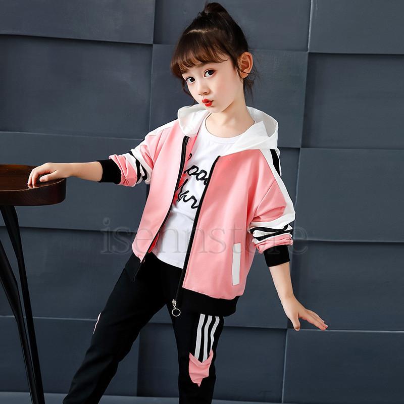 女の子 ジャージ 上下セット おしゃれ キッズ 子供服 スウェット 長袖 セットアップ スポーツウェア 部屋着カジュアル ルームウェア ２点セット 春秋 110 160 Mmay 7071 イセンストア 通販 Yahoo ショッピング