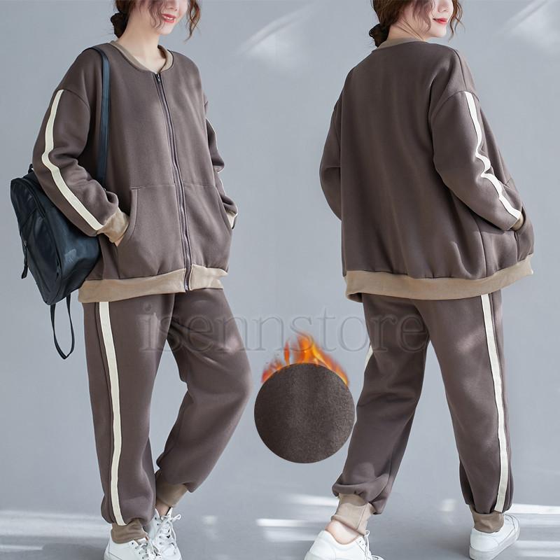裏起毛 スウェット レディース 秋冬 ジャージ上下セット 長袖 ゆったり パーカ ロングパンツおしゃれ2点セット 暖かい ルームウェア カジュアル 新作 Mmay 7932 イセンストア 通販 Yahoo ショッピング