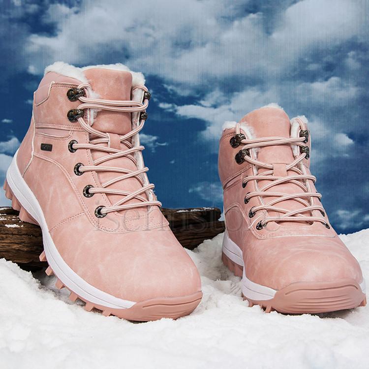 スニーカー メンズ アウトドア 裏起毛 ブーツ トレッキングシューズ