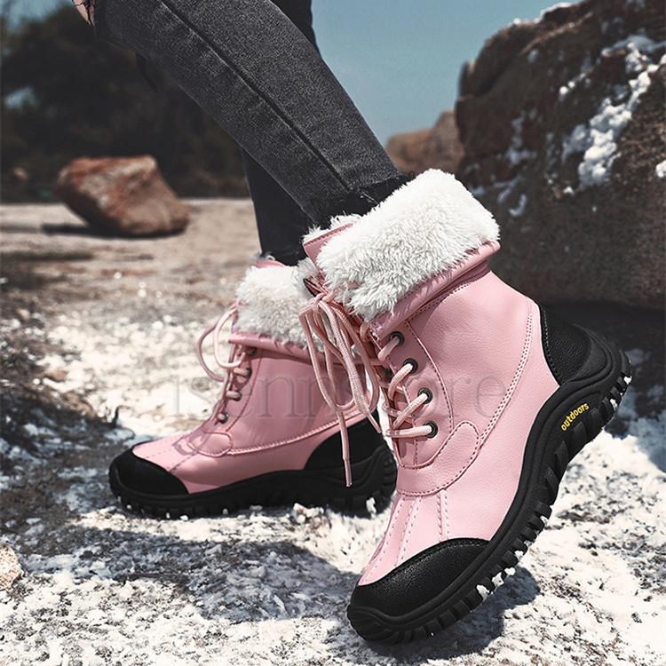 スノーブーツ レディース 防水 滑り止め 長靴 ウインターブーツ ミドル