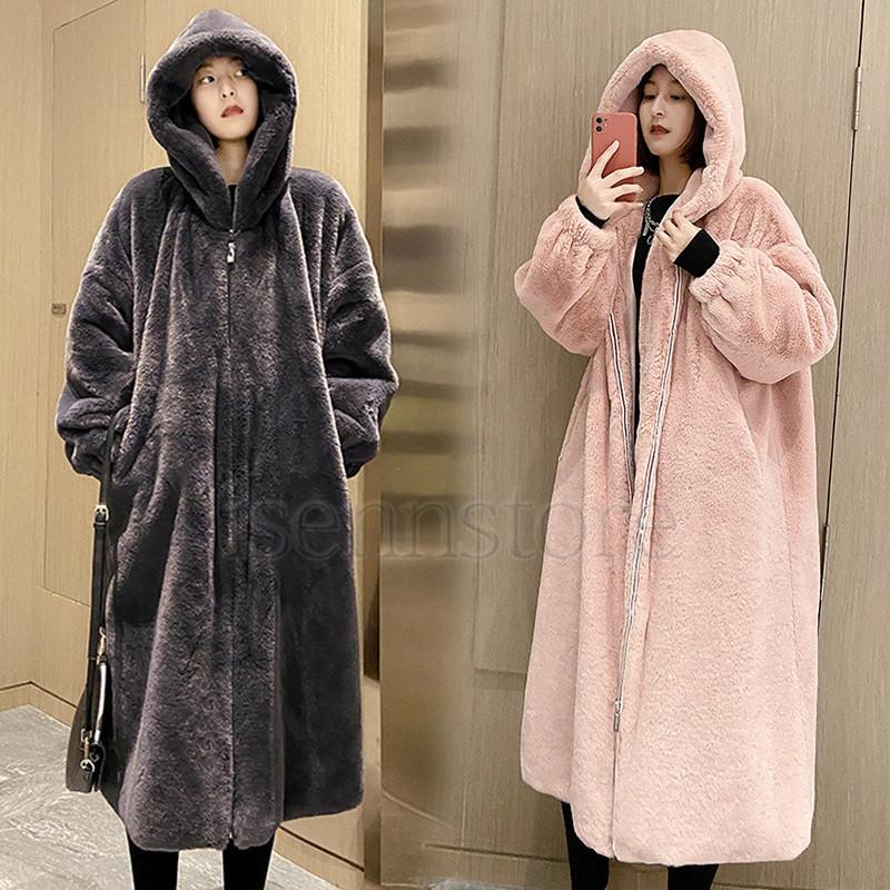 超ロングコート 冬服 ふわもこ 厚手 ファーコート レディース 超ロングコート 冬服 ふわもこ 厚手 ファーコート レディース