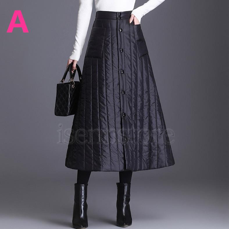 巻きスカート ダウンスカート 冬 防寒 ロング丈 マキシスカート 中綿 キルティングスカート 防風 軽量 レディース ハイウエスト Aラインスカート 秋冬ボトム Mmay 73 イセンストア 通販 Yahoo ショッピング