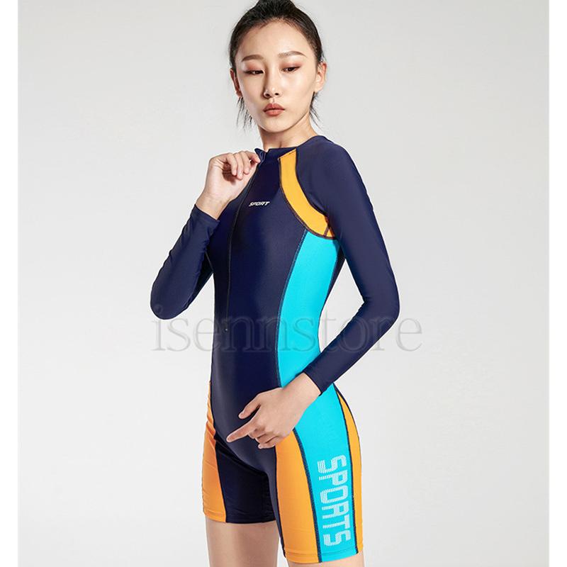 フィットネス水着 オールインワン レディース 長袖 スイムウエア スポーツ フィットネス ワンピース水着 競泳水着 水泳 練習用 M~3XL 体型カバー :mmay-8459:イセンストア - 通販 - Yahoo!ショッピング フィットネス水着 オールインワン レディース 長袖 スイムウエア スポーツ フィットネス ワンピース水着 競泳水着 水泳 練習用 M~3XL 体型カバー :mmay-8459:イセンストア - 通販 - Yahoo!ショッピング