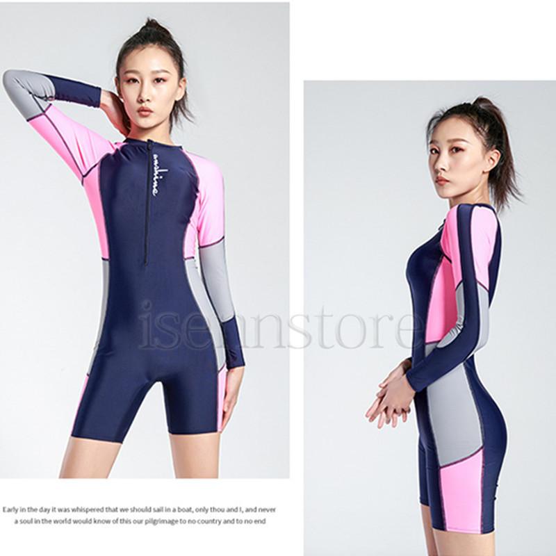 フィットネス 水着 レディース 大人 体型カバー 長袖ラッシュガード