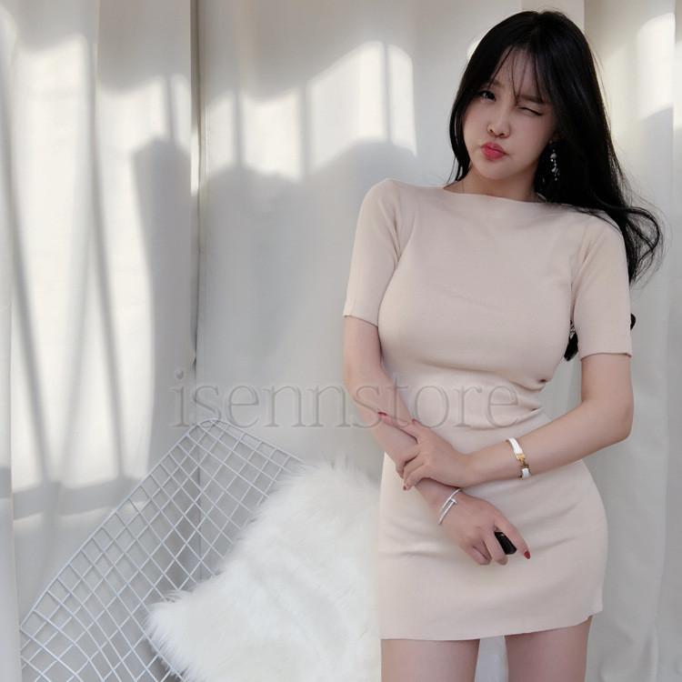 珍しい Vネック 無地 スリム フォーマル ワンピース ミディ ドレス ２色 日本製 Www Premiervbleague Com