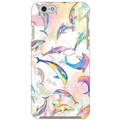 iPhone 6s ケース さとう ゆい pastel dolphin スマホケース (受注生産)｜isense