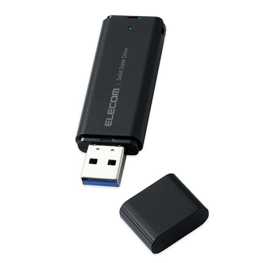 ELECOM（エレコム） SSD 外付け 1TB USB3.2 Gen1 読出最大400MB/秒 超