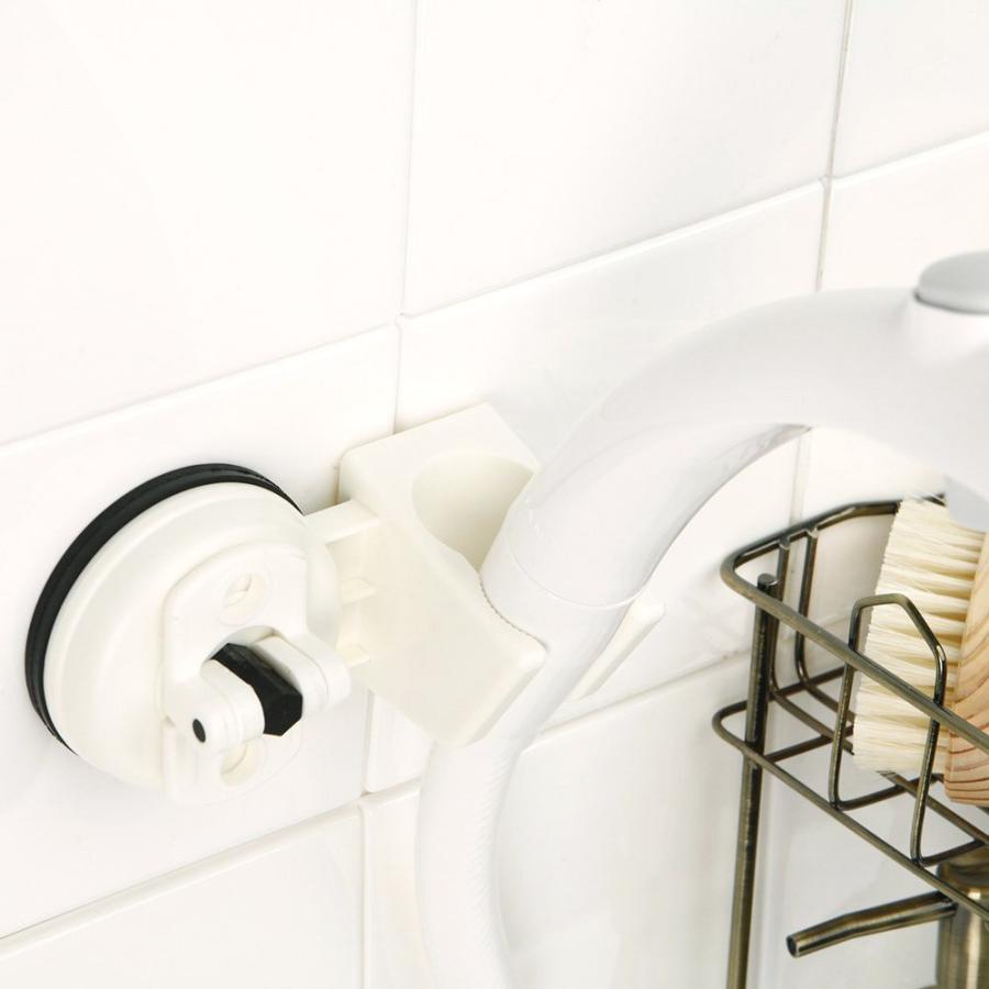 シャワーホルダー ( ホワイト ) 【スペースマジック】 浴室 バスルーム