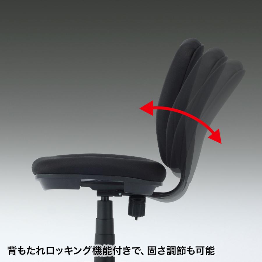 SANWA SUPPLY（サンワサプライ） OAチェア SNC-T146KBK_2