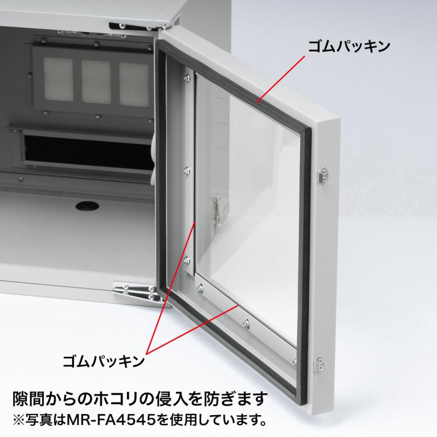 【クーポン】 SANWA SUPPLY（サンワサプライ） 防塵ラック（W550×D550） MR-FA5555 【RI1842468390】(65243円)