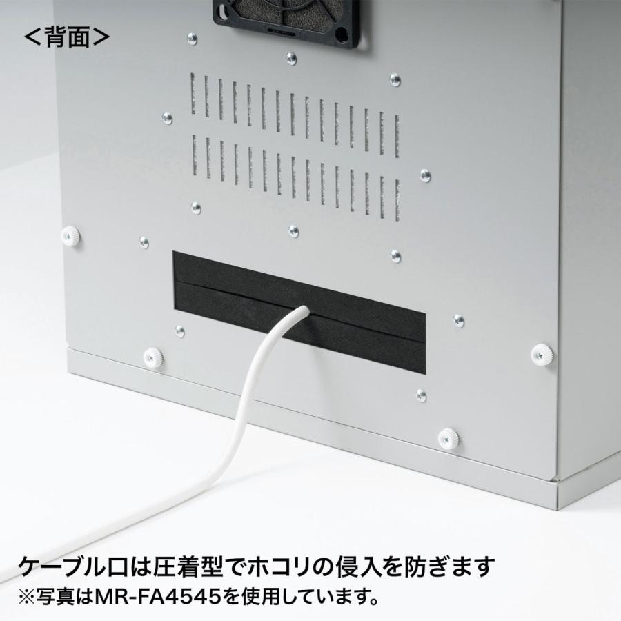 【クーポン】 SANWA SUPPLY（サンワサプライ） 防塵ラック（W550×D550） MR-FA5555 【RI1842468390】(65243円)