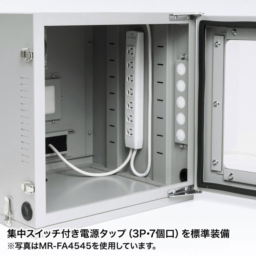 【クーポン】 SANWA SUPPLY（サンワサプライ） 防塵ラック（W550×D550） MR-FA5555 【RI1842468390】(65243円)