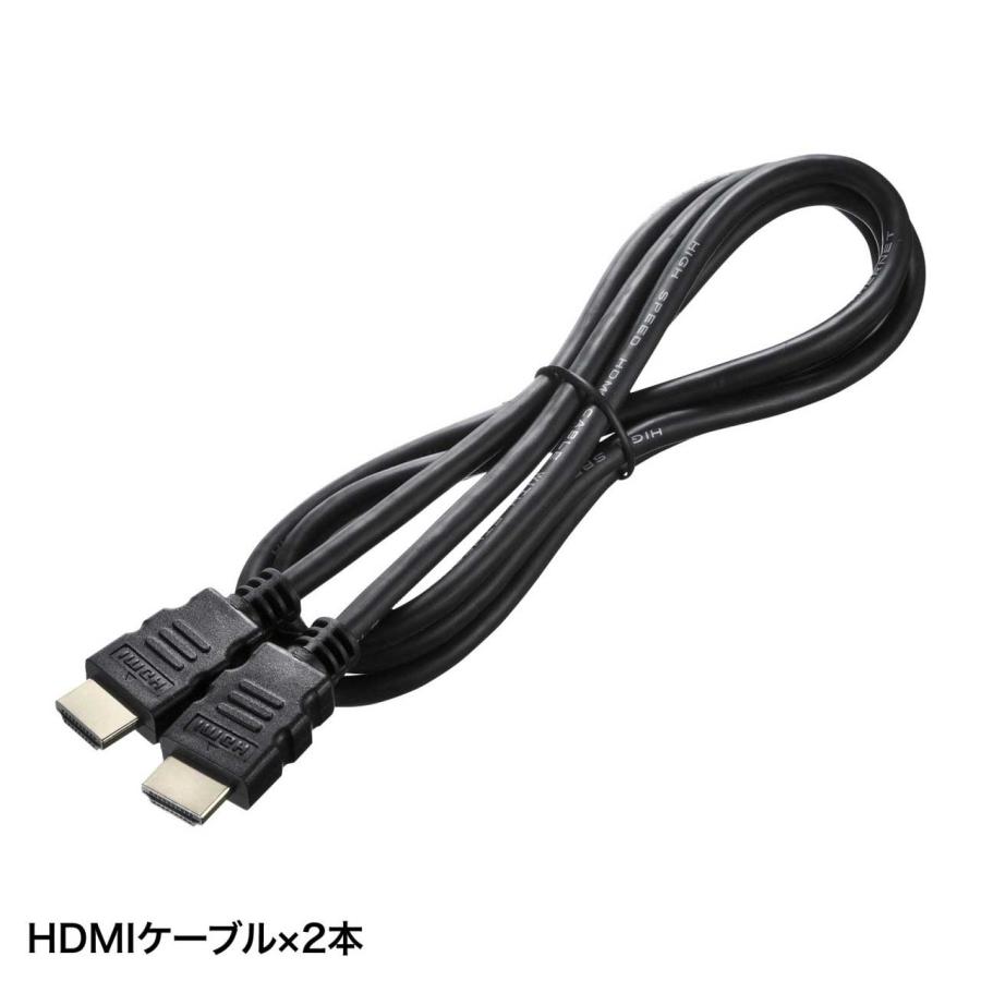 SANWA SUPPLY（サンワサプライ） ワイヤレス分配HDMIエクステンダー（2