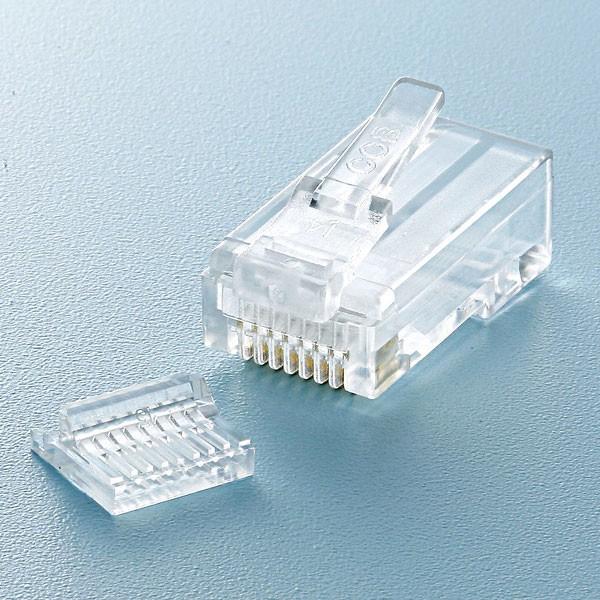 SANWA SUPPLY（サンワサプライ） RJ-45コネクタ （より線・超フラットケーブル用） ADT-RJ45-10FN｜isense｜02