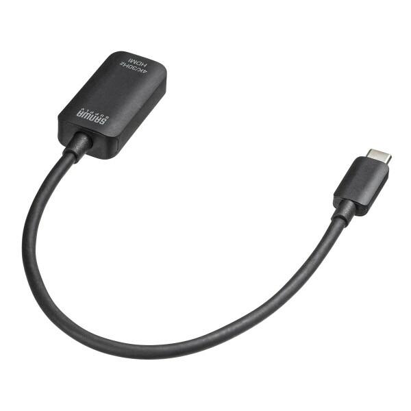 SANWA SUPPLY（サンワサプライ） USB Type C-HDMI/VGA変換アダプタ（4K/30Hz/PD対応） AD-ALCHD02｜isense｜02