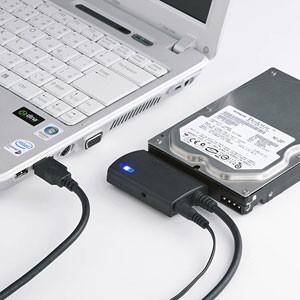 SANWA SUPPLY（サンワサプライ） SATA-USB3.0変換ケーブル USB-CVIDE3｜isense