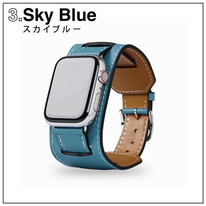apple watch バンド 革 アップルウォッチ バンド レザー apple watch レザーバンド applewatch バンド ベルト（優良配送） | Apple Watch | 03