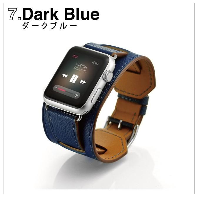 apple watch バンド 革 アップルウォッチ バンド レザー apple watch レザーバンド applewatch バンド ベルト（優良配送） | Apple Watch | 07