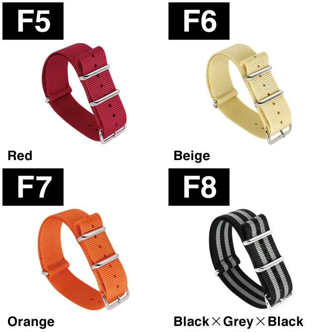 nato ベルト 18mm nato ベルト 20mm nato ベルト 22mm nato ベルト 時計 nato 時計ベルト nato 時計 ナトーベルト |  | 07