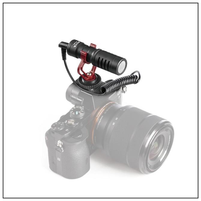 ビデオマイク ショットガン ガンマイク ウインドジャマー付き スマホ