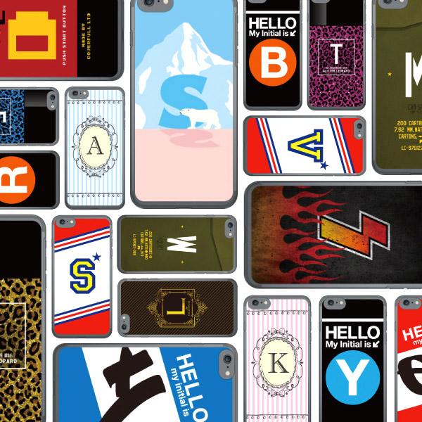 iPhone17 ケース iPhoneケース アイフォンケース ( イニシャル ) ( ソフト ケース ) ( 受注生産 ) | iPhone