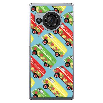 ヒッピーカー ブルー （ソフト ケース カバー） SECOND SKIN AQUOS R8