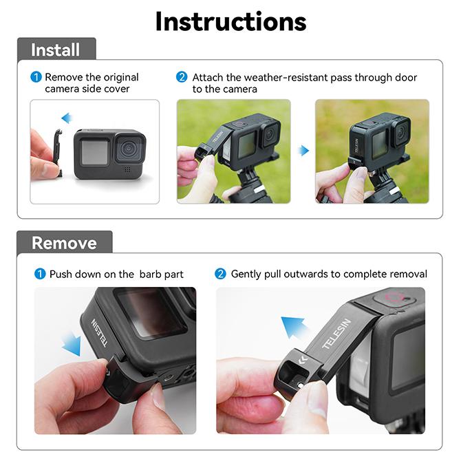 GoPro アクセサリー ゴープロ アクセサリー GoPro バッテリー カバー ゴープロ バッテリー カバー バッテリーカバー 蓋 充電（優良配送） | GoPro | 08