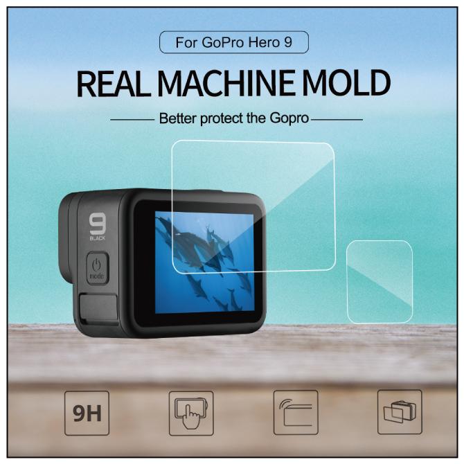 GoPro フィルム ガラスフィルム GoPro アクセサリー ゴープロアクセサリー HERO13 12  本体 保護 GoPro13 (優良配送） | GoPro | 03