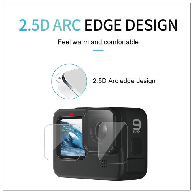 GoPro フィルム ガラスフィルム GoPro アクセサリー ゴープロアクセサリー HERO13 12  本体 保護 GoPro13 (優良配送） | GoPro | 05