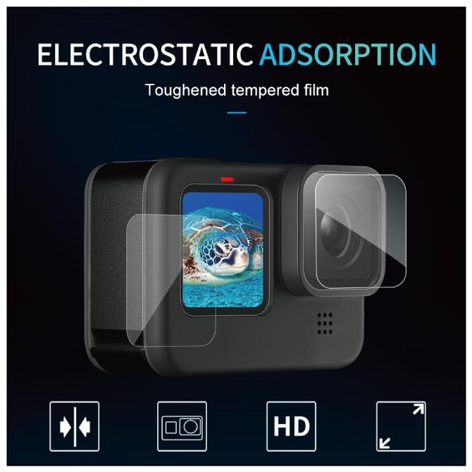 GoPro フィルム ガラスフィルム GoPro アクセサリー ゴープロアクセサリー HERO13 12  本体 保護 GoPro13 (優良配送） | GoPro | 06