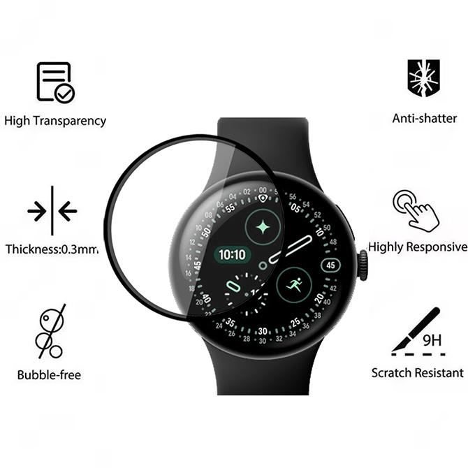 Google Pixel Watch 4 フィルム 本体 スクリーン ディスプレイ 画面