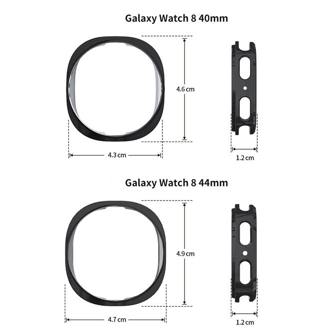 galaxy watch8 ギャラクシーウォッチ8 ケース カバー 本体 保護 メッキ 光沢あり TPU スマートウォッチ 耐衝撃（優良配送） | Galaxy Watch | 21