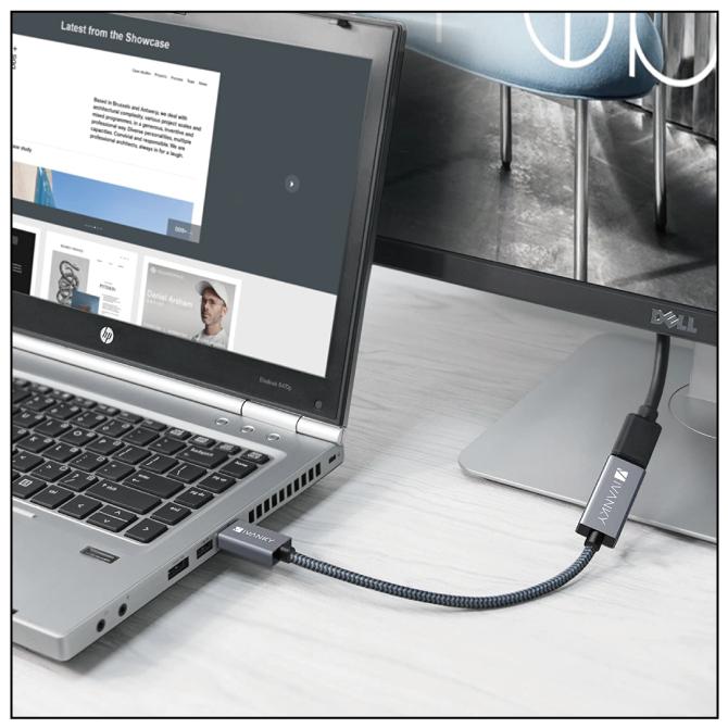 DisplayPort HDMI 変換 ケーブル DisplayPort HDMI 変換アダプタ DisplayPort to HDMI アダプター 20cm｜isense｜08