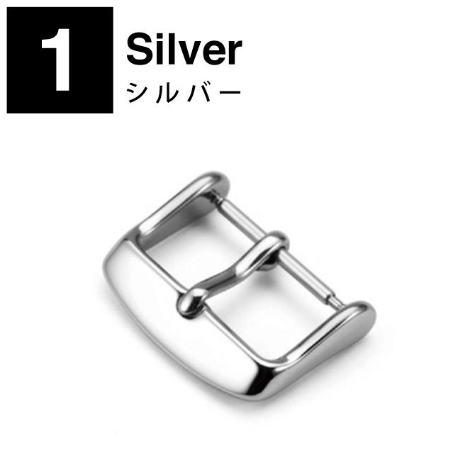 ステンレススチール製バックル16mm / 18mm / 20mm / 22mm |  | 01