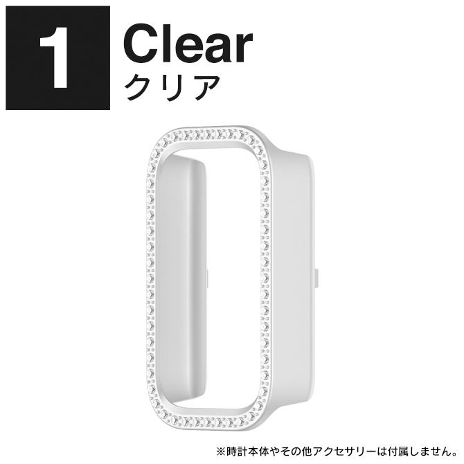 Xiaomi Band 9 Active ケース シャオミ バンド9 アクティブ カバー 本体 保護 ラインストーン レッドミーバンド3（優良配送） | Xiaomi | 06