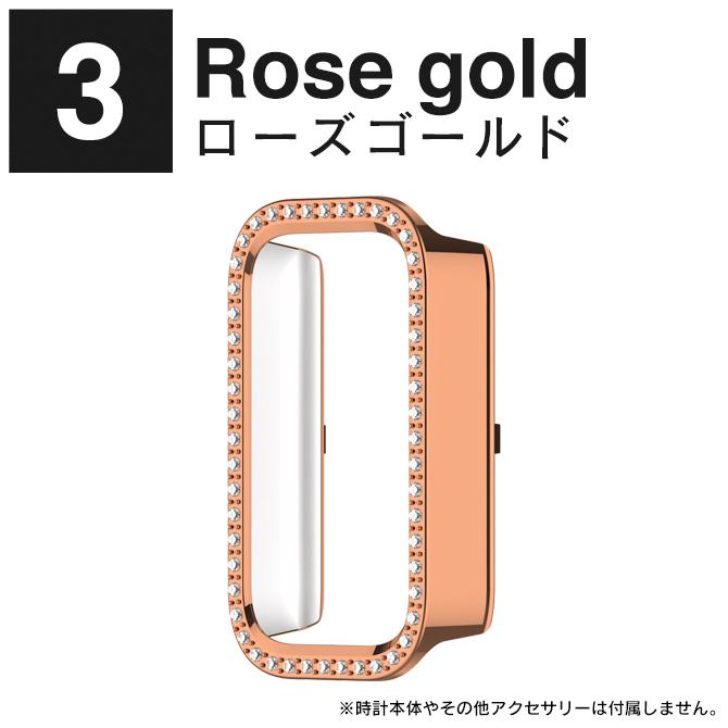 Xiaomi Band 9 Active ケース シャオミ バンド9 アクティブ カバー 本体 保護 ラインストーン レッドミーバンド3（優良配送） | Xiaomi | 08