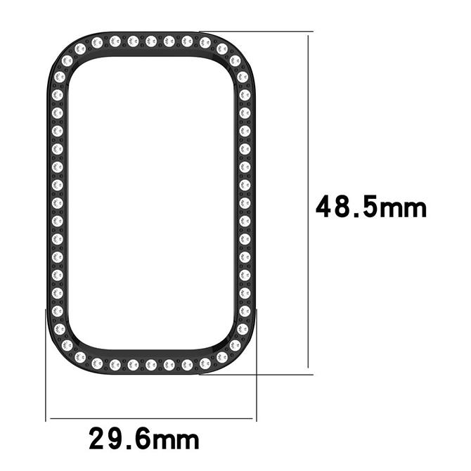 Xiaomi Band 9 Active ケース シャオミ バンド9 アクティブ カバー 本体 保護 ラインストーン レッドミーバンド3（優良配送） | Xiaomi | 12