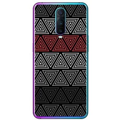 OPPO R17 Pro トライアングル ブラック スマホケース (受注生産)｜isense