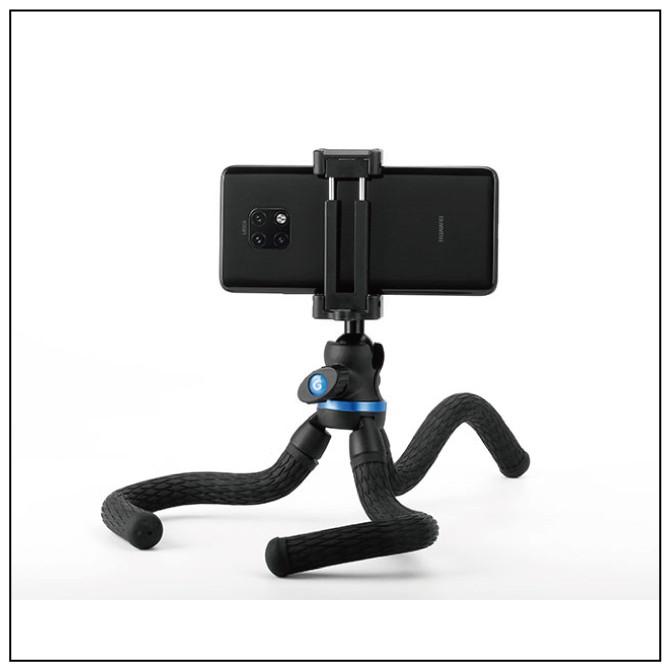 オクトパス トライポッド カメラ 撮影 動画 自撮りフレキシブル ミニ