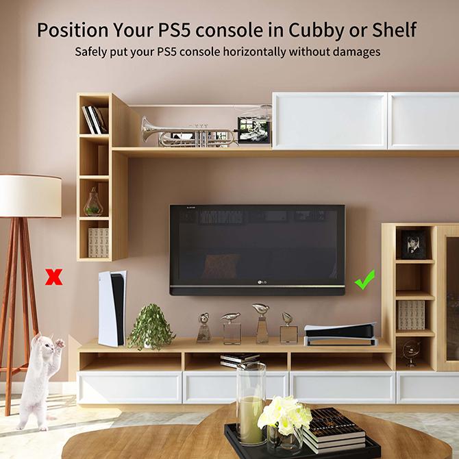 PS5横置き PS5横置きスタンド PS5スタンド横 PS5 横置き PS5 横置き スタンド PS5 本体スタンド PS5 アクセサリー（優良配送） | PlayStation | 08