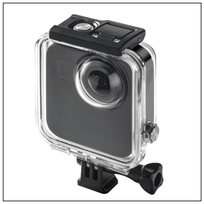 GoPro gopromax 防水 ケース カバー アクセサリー gopro max ( 宅配便 