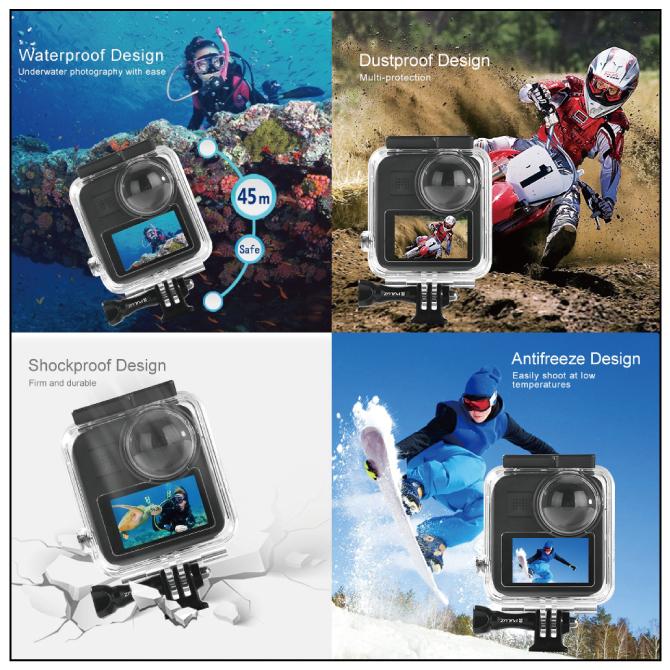 GoPro - 【未使用品】go pro max 防水カバー 国内正規品 Amazon | Taoricup Gopro Hero 12 11 10 9対応 Maxレンズ 防水